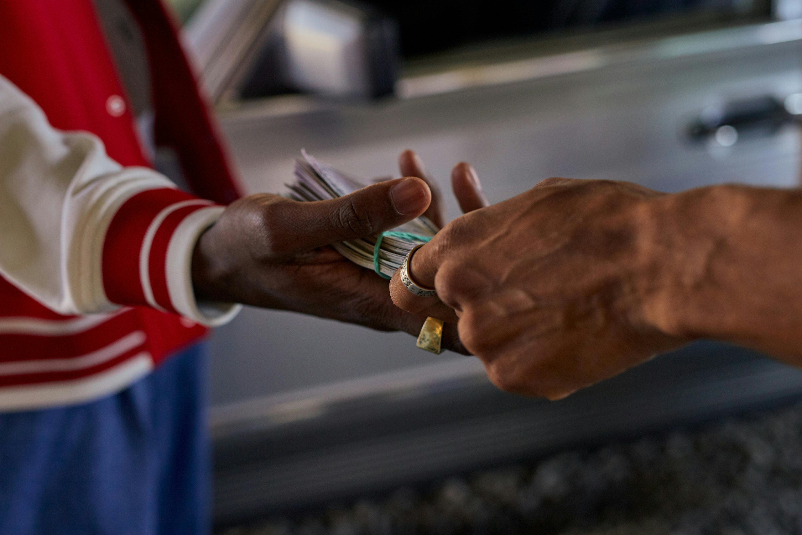 Person quickly receiving loan approval notification on a phone