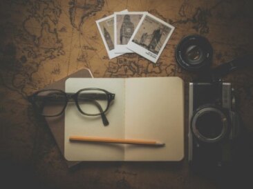 Checklist with items like Passport, Visa Check, Insurance, Budget
